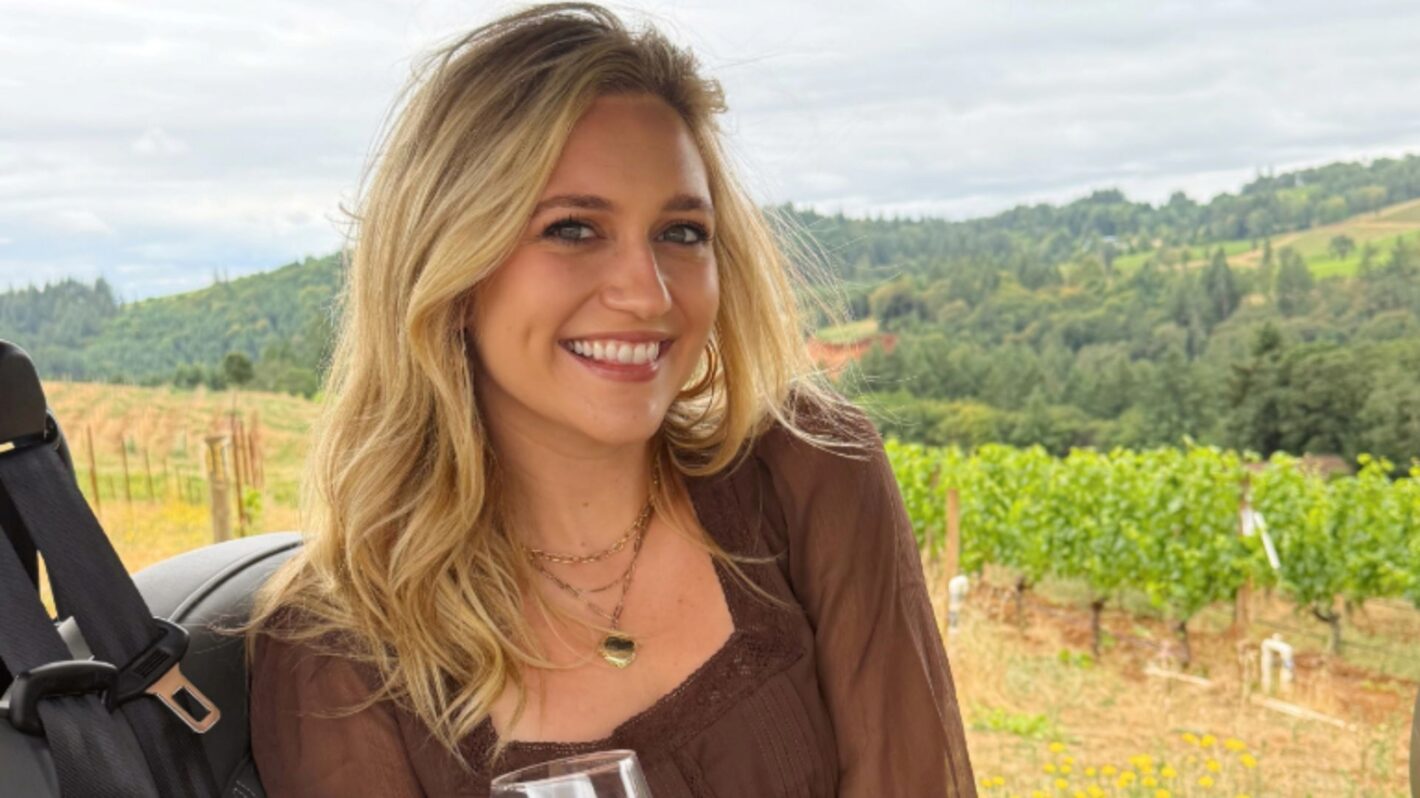 Maggie Sajak smiling in a candid moment